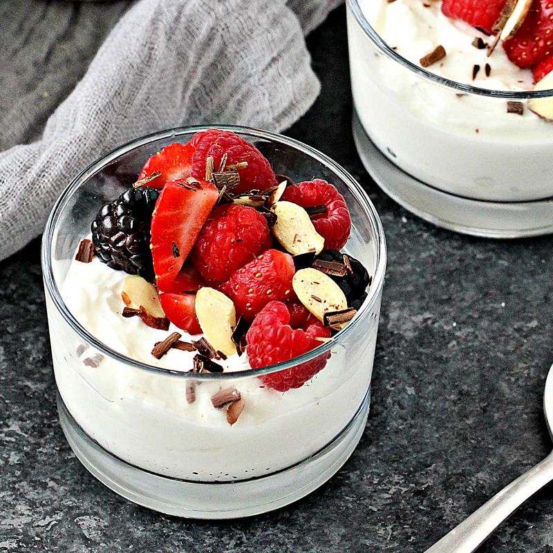 Greek Yogurt Parfait with Fresh Berries