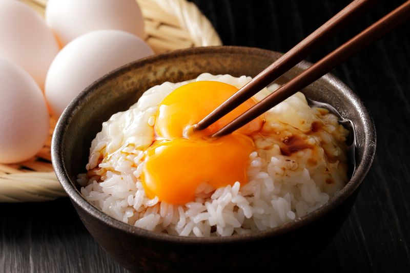 Japanese Tamago Gohan (Egg on Rice)