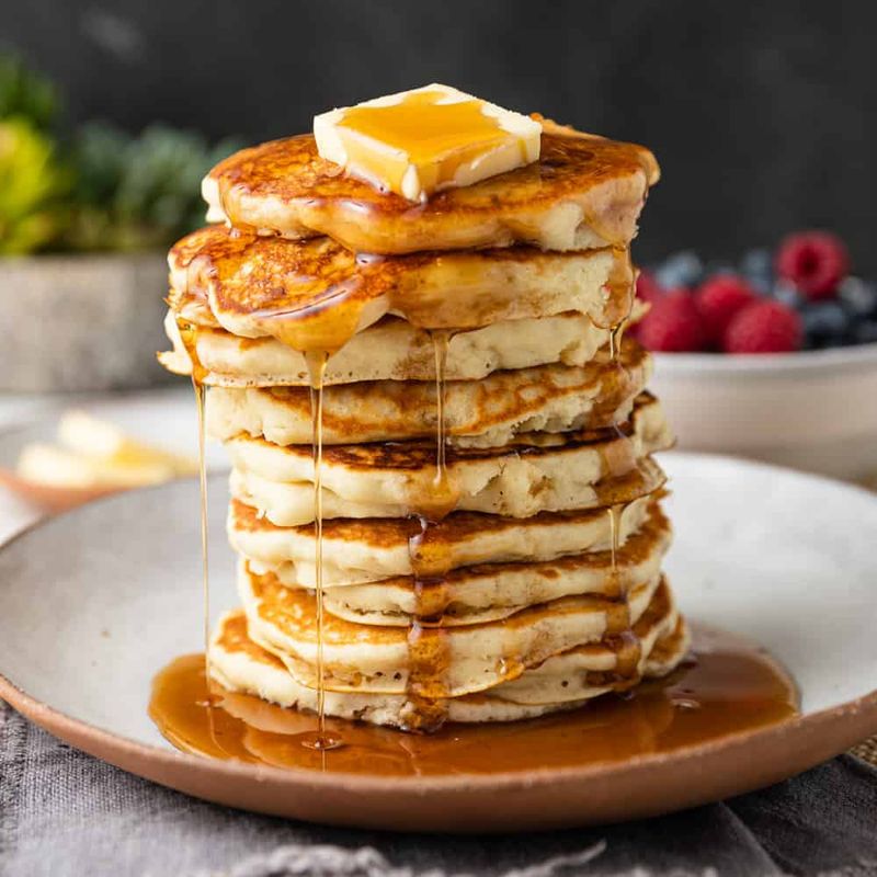 Classic Maple Pancakes