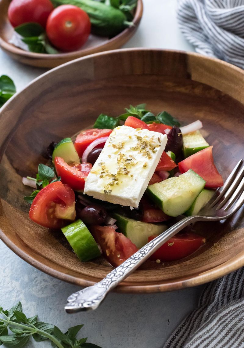 Greek Horiatiki (Village Salad)