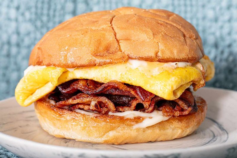 Egg and Cheese Breakfast Sandwich