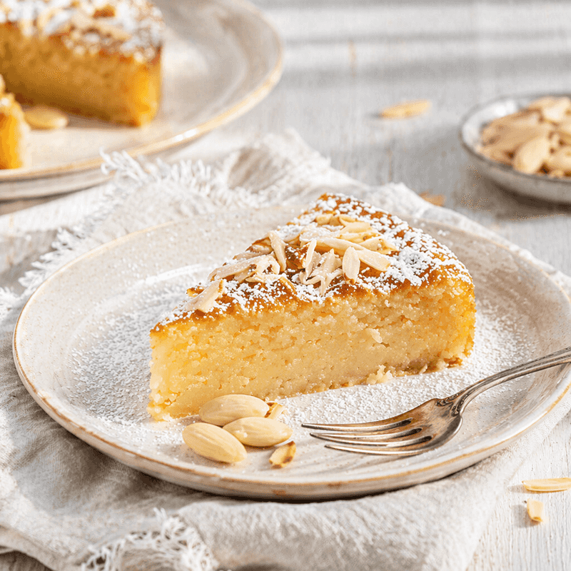 Toucinho do Ceu (Almond and Egg Yolk Cake)