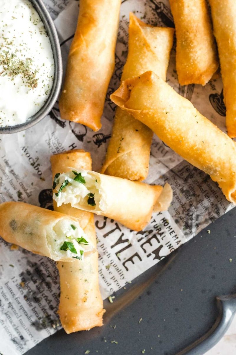 Sigara Boregi (Cheese-Filled Pastry Rolls)
