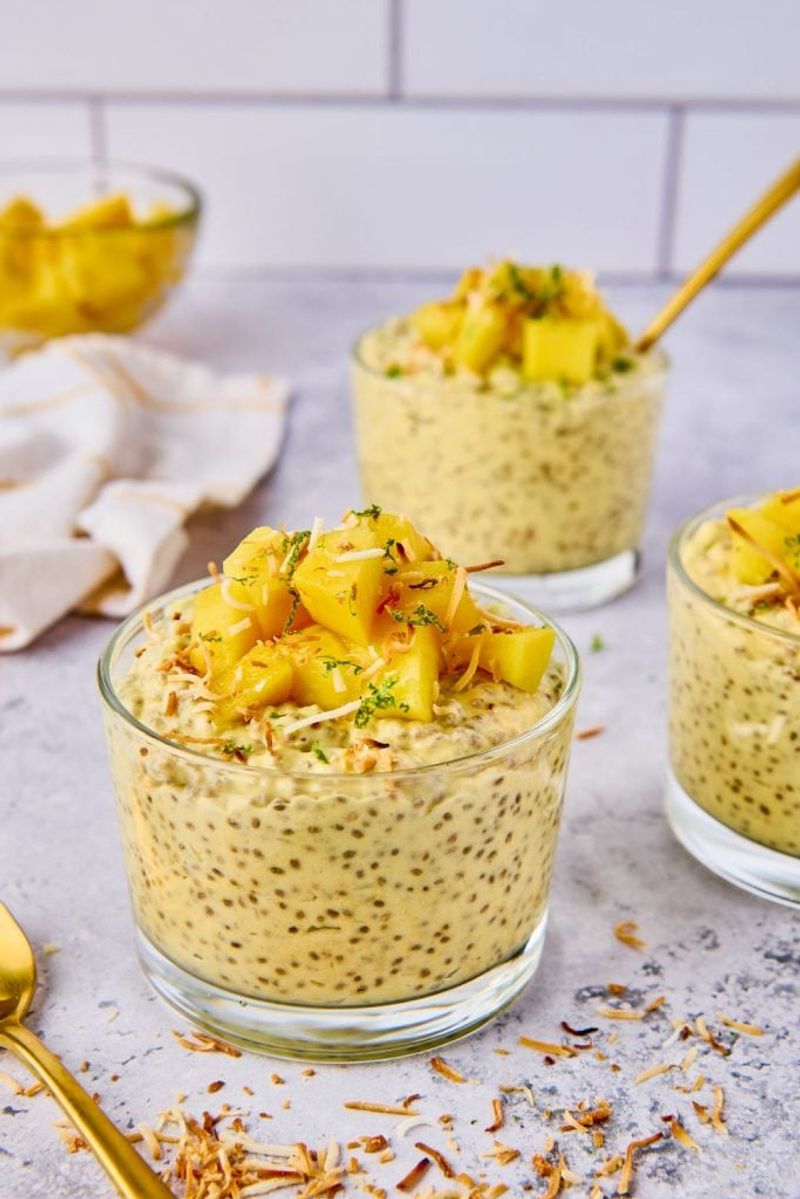 Sprinkle On Toasted Coconut and Mango