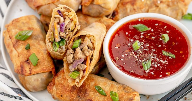 Air Fryer Mini Egg Rolls