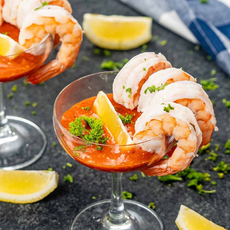Air Fryer Shrimp Cocktail