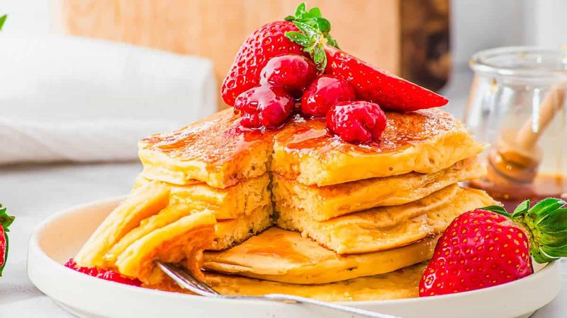 Cottage Cheese Pancakes