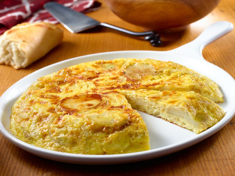 Spanish Tortilla Espanola (Potato Omelette)