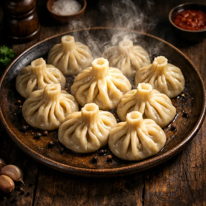 Georgian Khinkali Dumplings