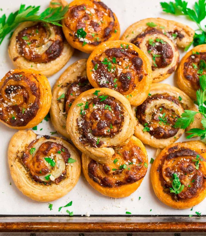 Puff Pastry Pinwheels