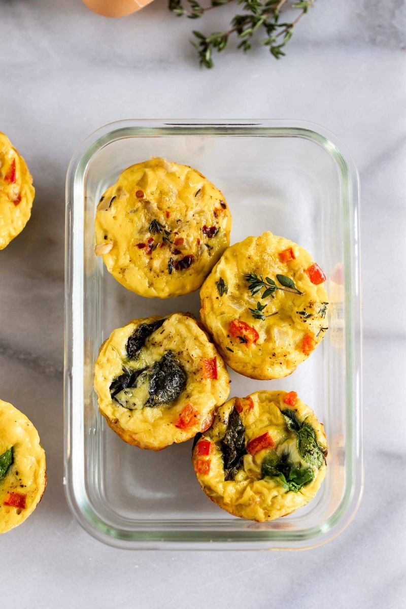 Egg Muffins (Prepped Ahead)
