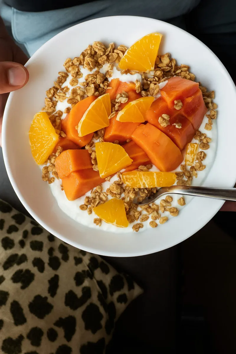 Papaya and Lime