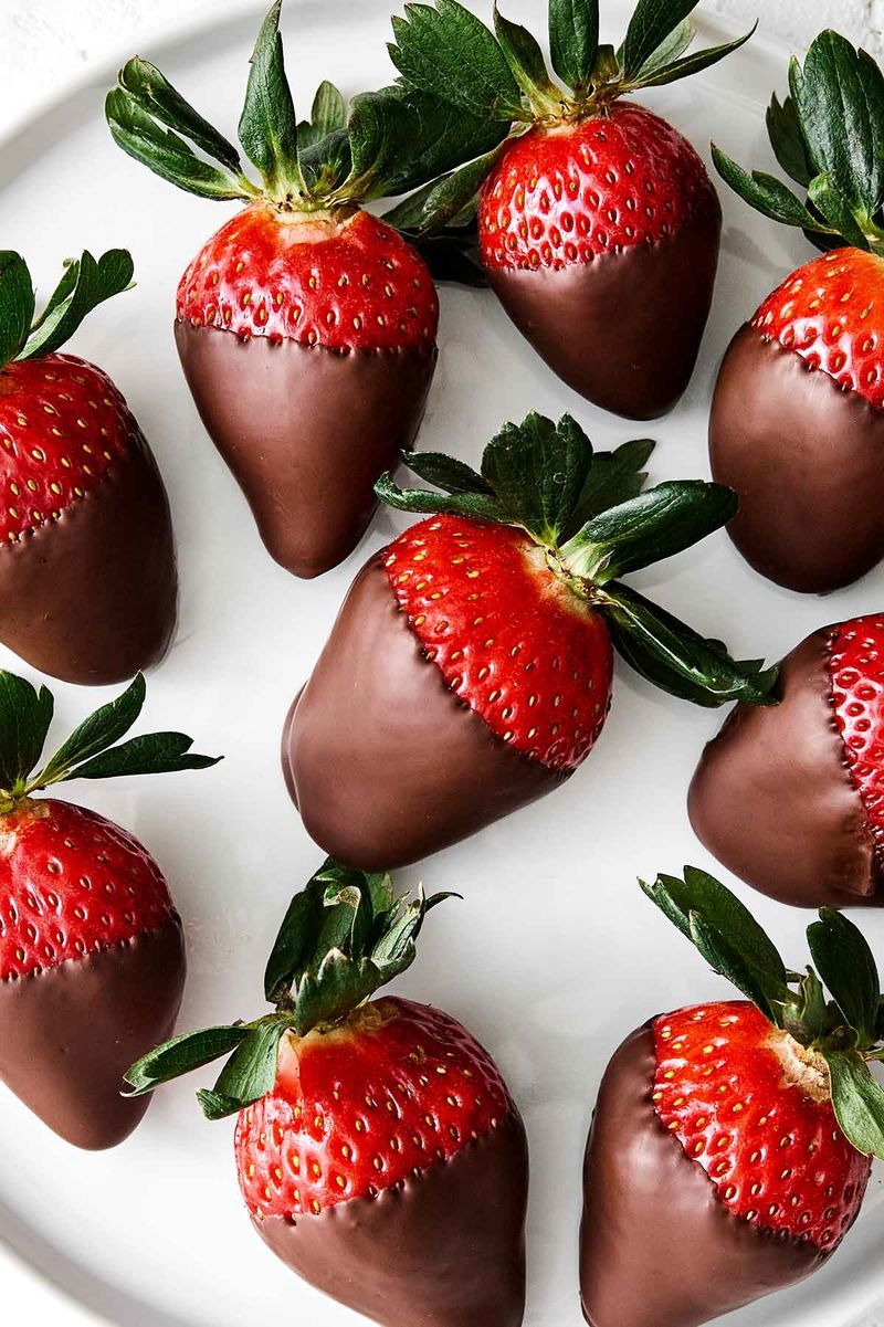 Dark Chocolate Dipped Strawberries