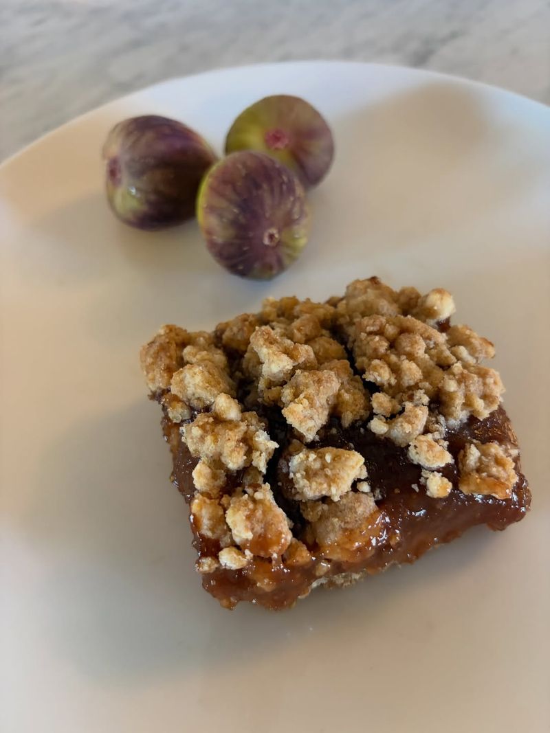 Fig and Walnut Crumble