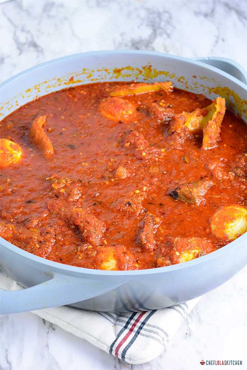 Nigerian Egg Stew (Nigeria)