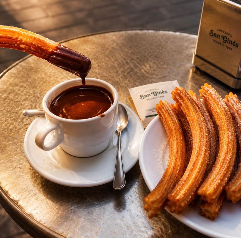 Churros con Chocolate in Madrid