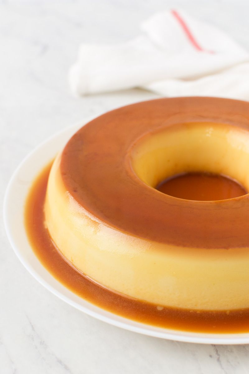 Pudim Flan (Portuguese Caramel Custard)