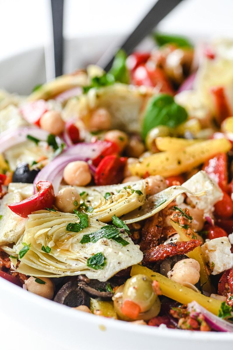 Mediterranean Artichoke Salad
