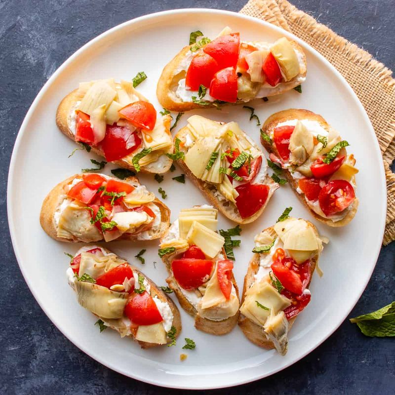 Artichoke Bruschetta