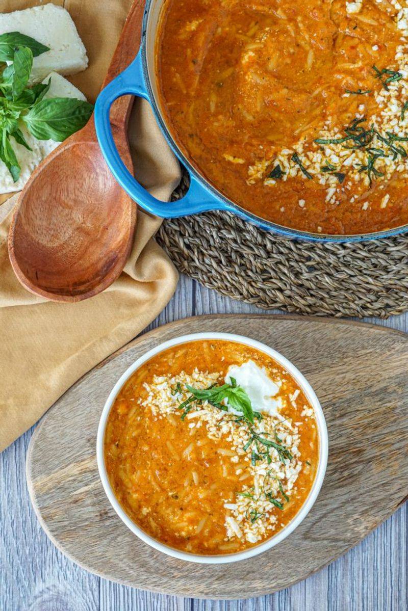 Domatosoupa (Greek Tomato Soup)