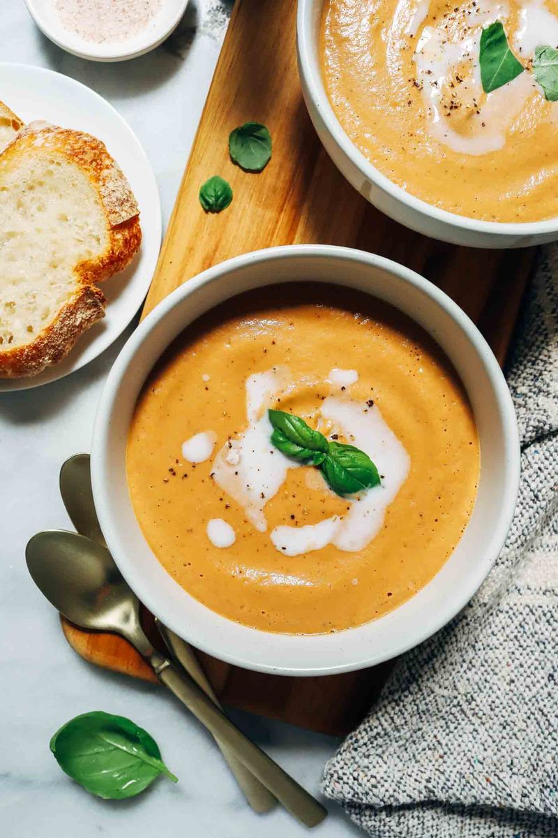 Roasted Aubergine Soup