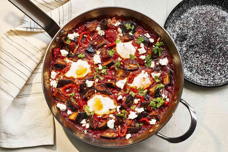Shakshuka with Aubergine