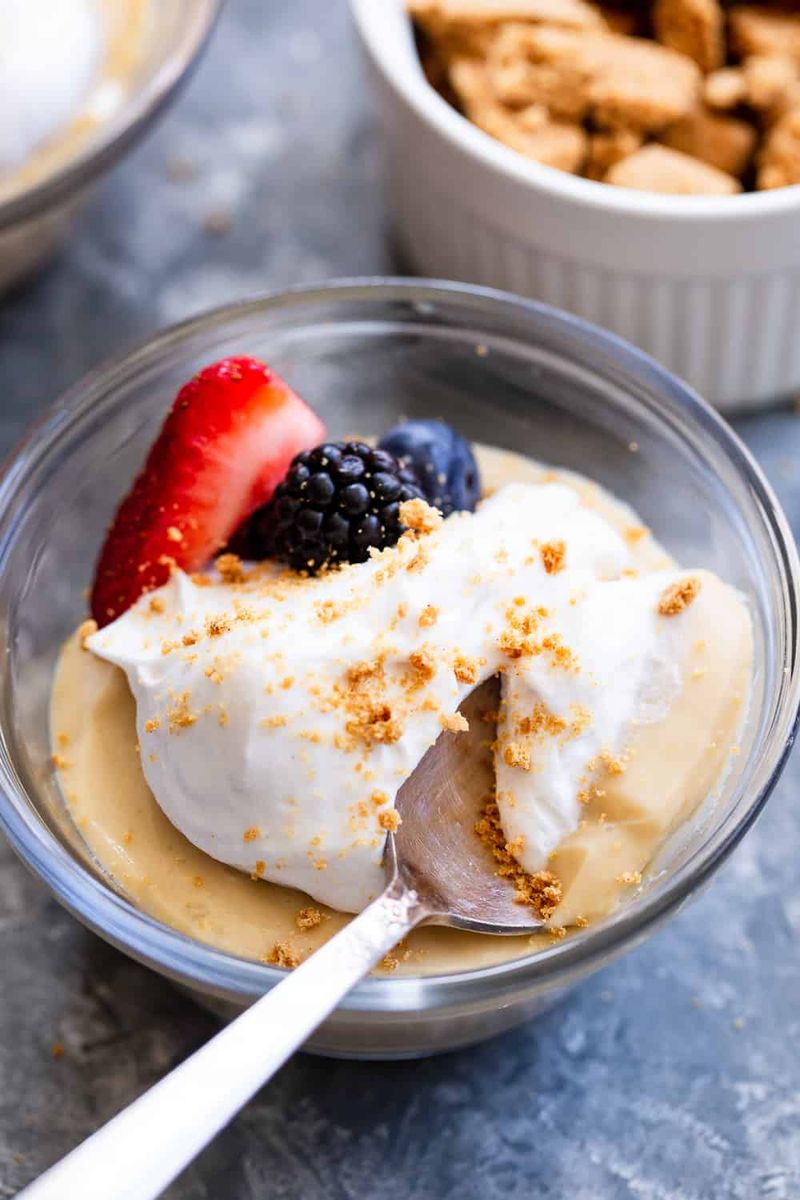 Almond Milk Vanilla Bean Pudding