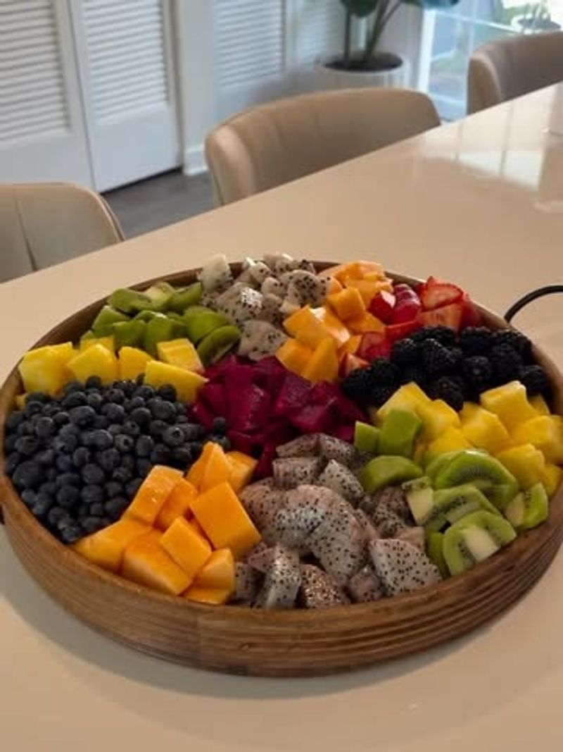 Fruit Plate with Honey Dip