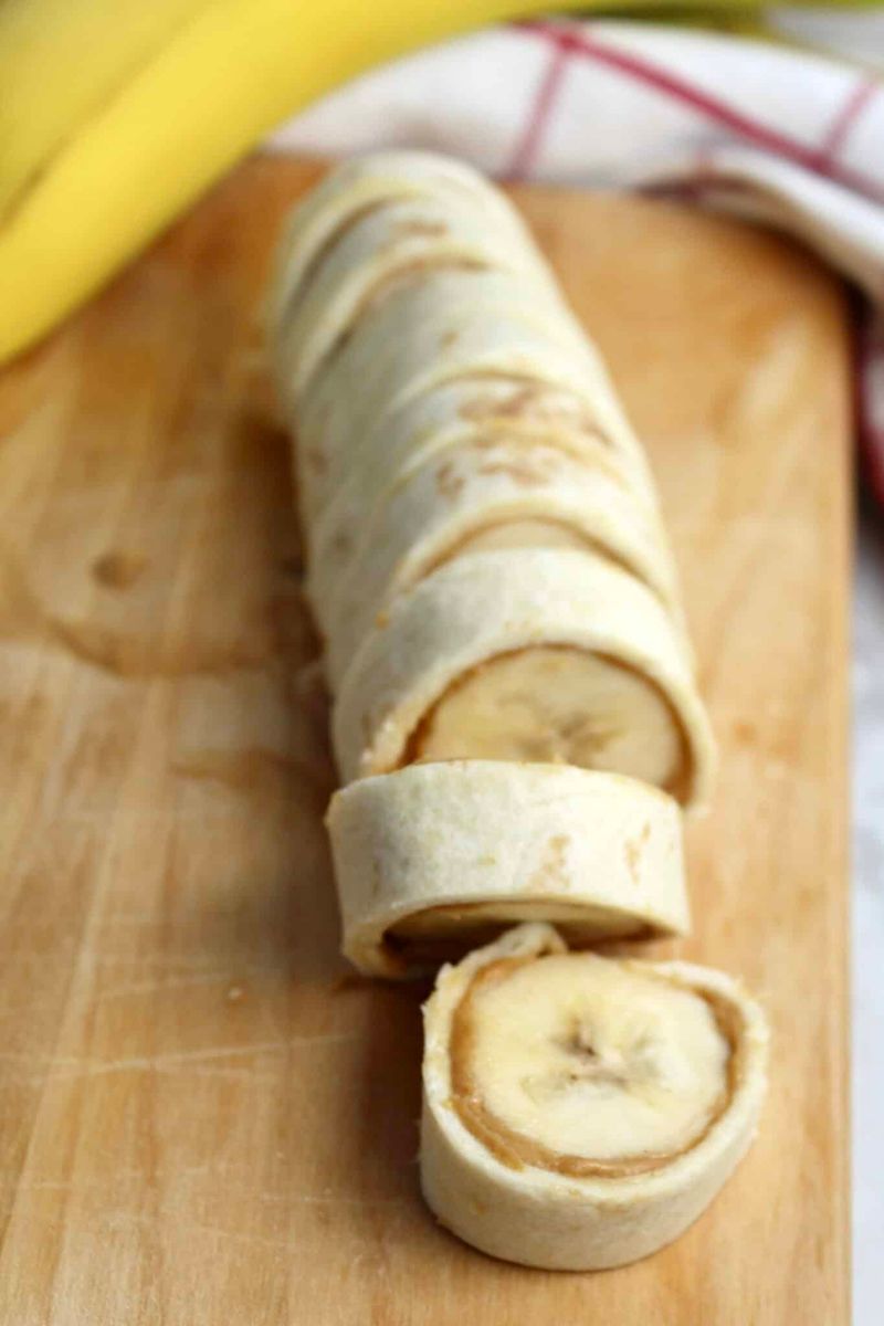 Banana and Almond Butter Roll-Up