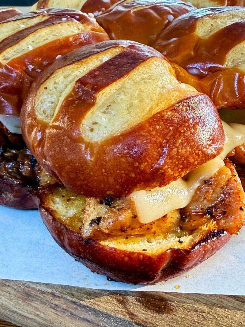 Honey Mustard and Swiss Crispy Chicken Sandwich