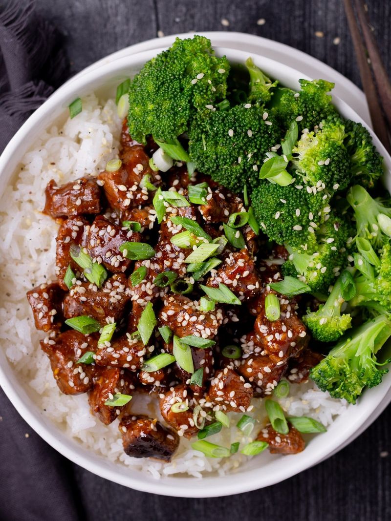 Teriyaki Beef Bowls