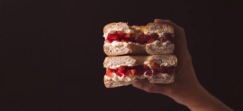 Strawberry Cream Cheese and Granola