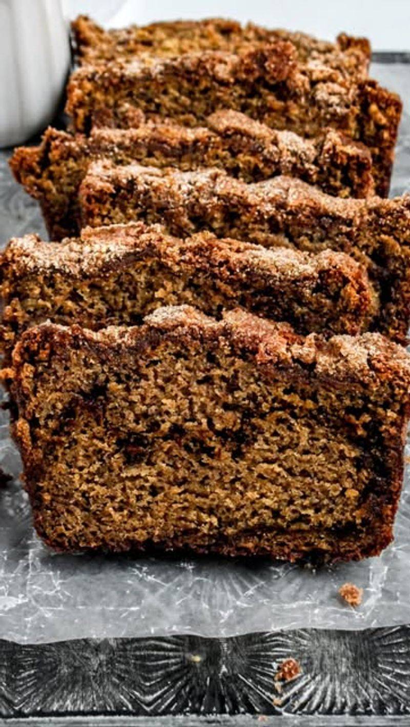 Warm Banana Bread Fresh from the Oven