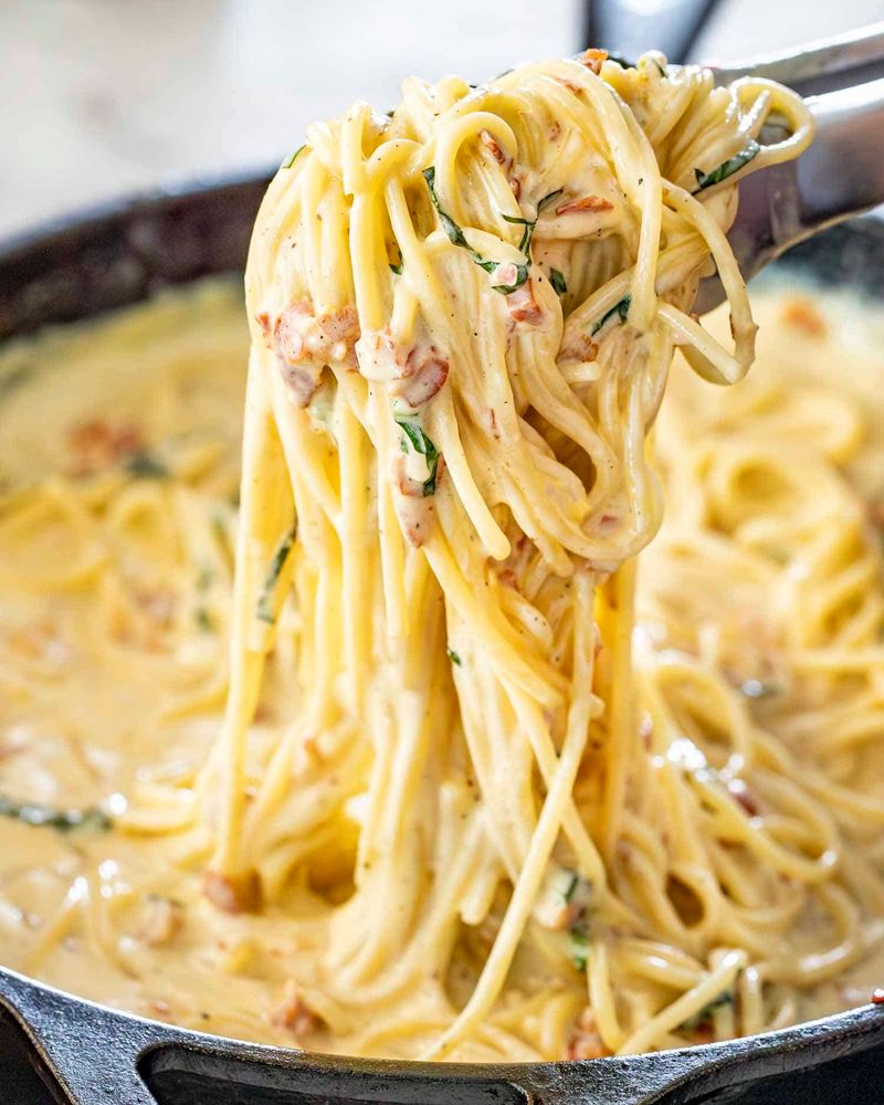 Bacon Carbonara Pasta
