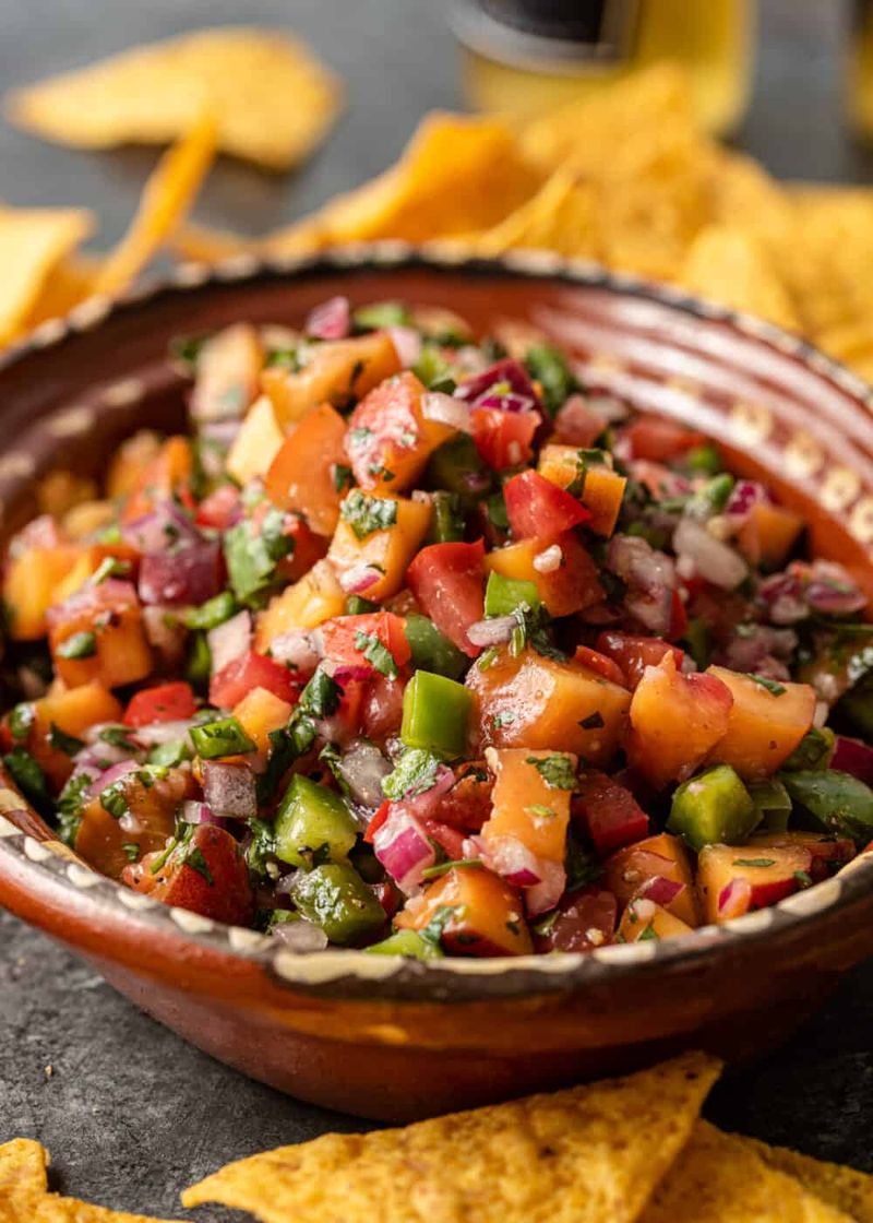 Craft a Peach Salsa for Chips or Tacos