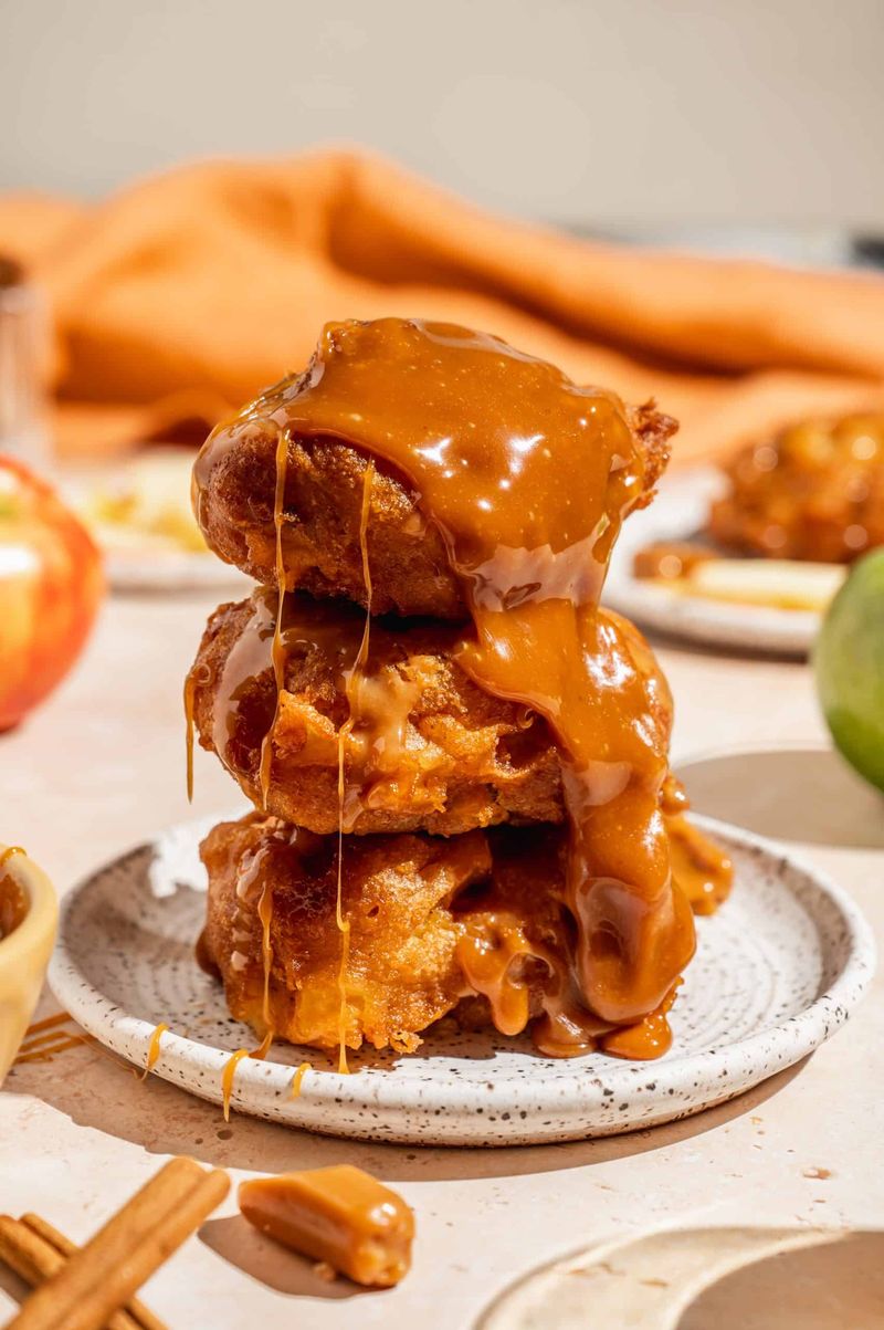 Caramel Apple Fritters