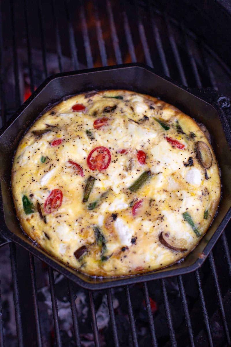 Smoked Gouda and Vegetable Frittata