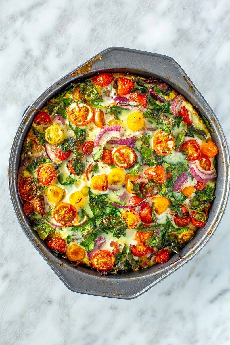 Egg White Veggie Frittata