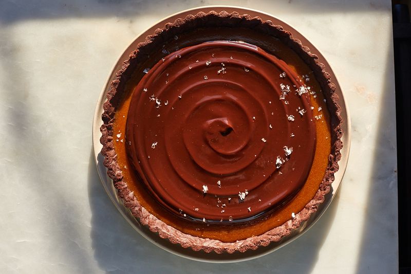 Espresso Toffee Tart