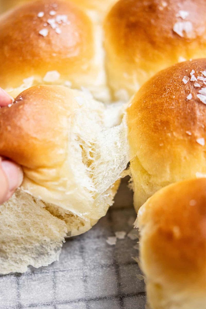 Bread Rolls at Dinner