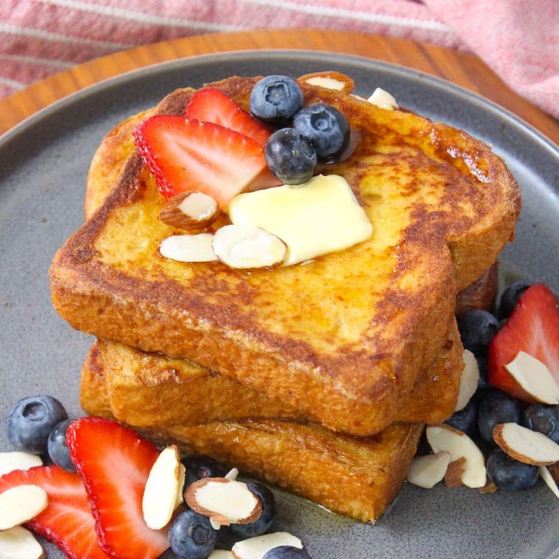 Almond Milk French Toast