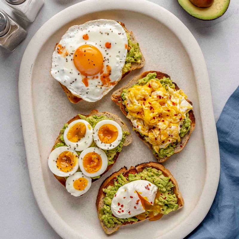 Avocado Toast with Everything Bagel Seasoning