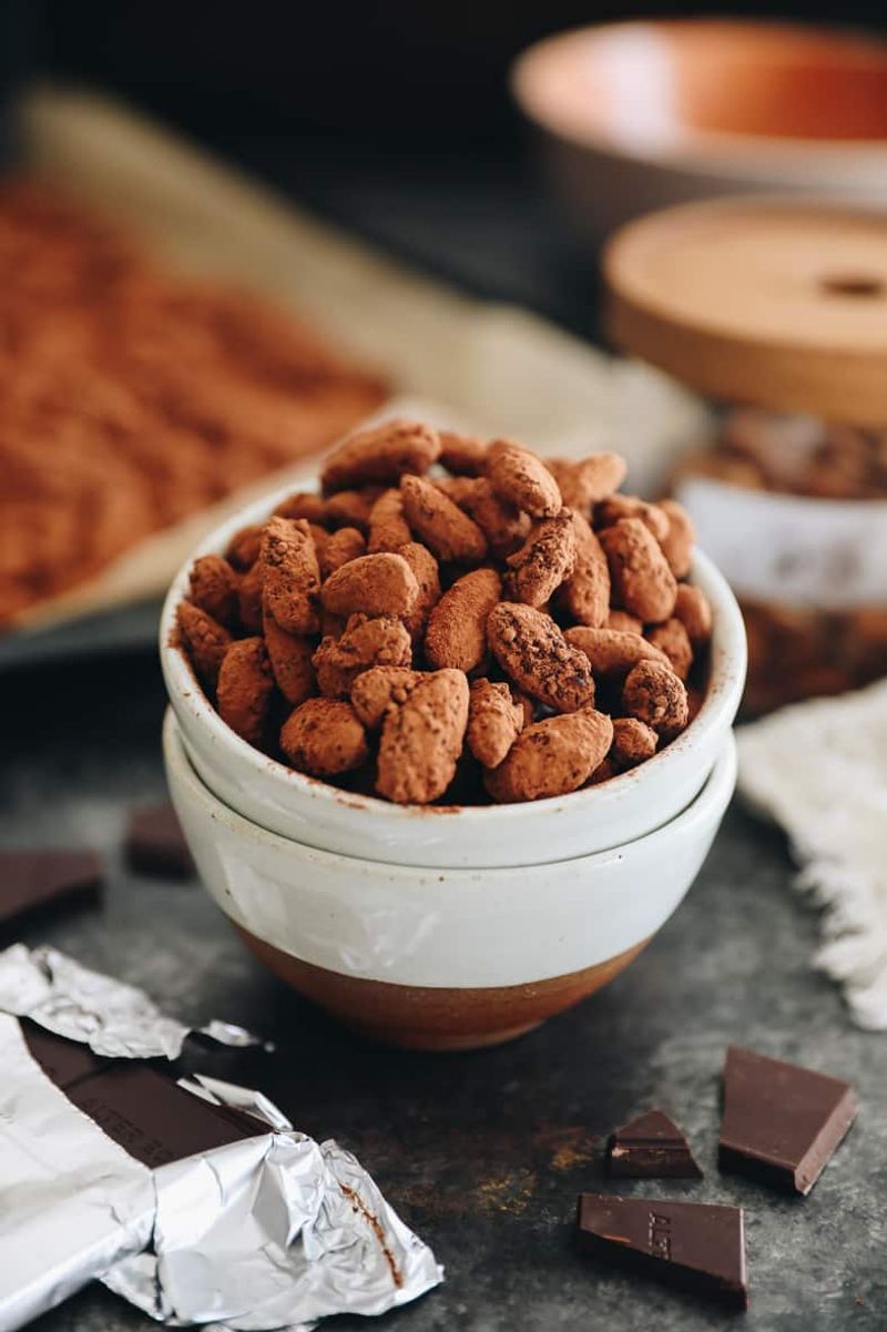 Dark Chocolate and Almonds