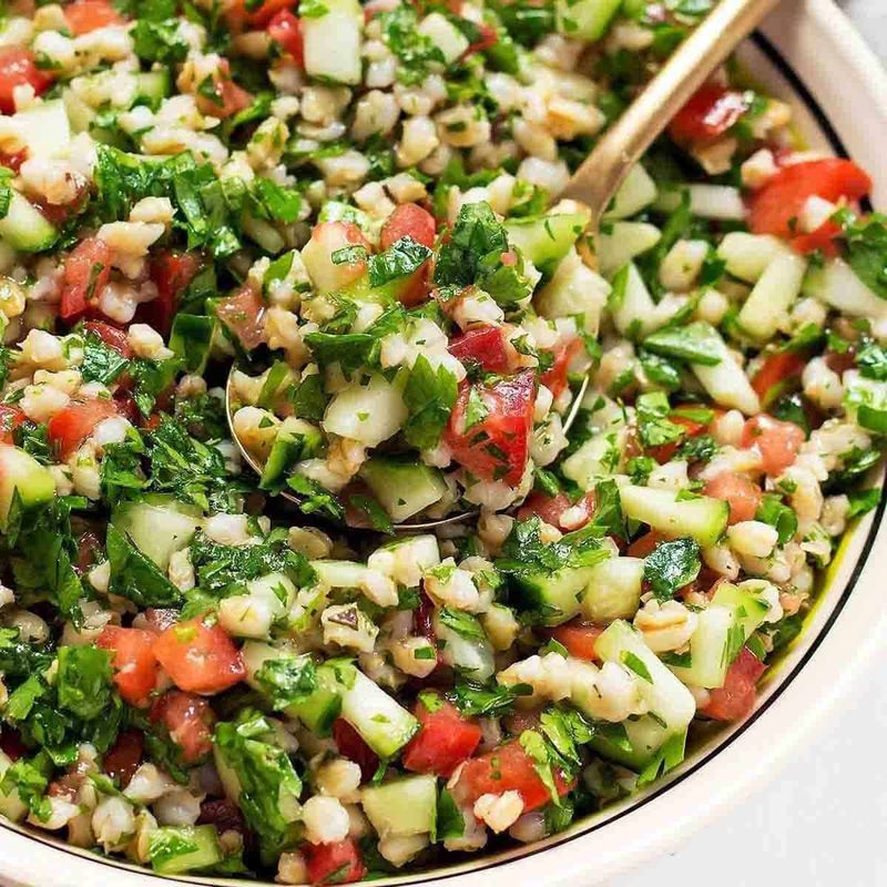 Barley Tabbouleh Salad for Dinner