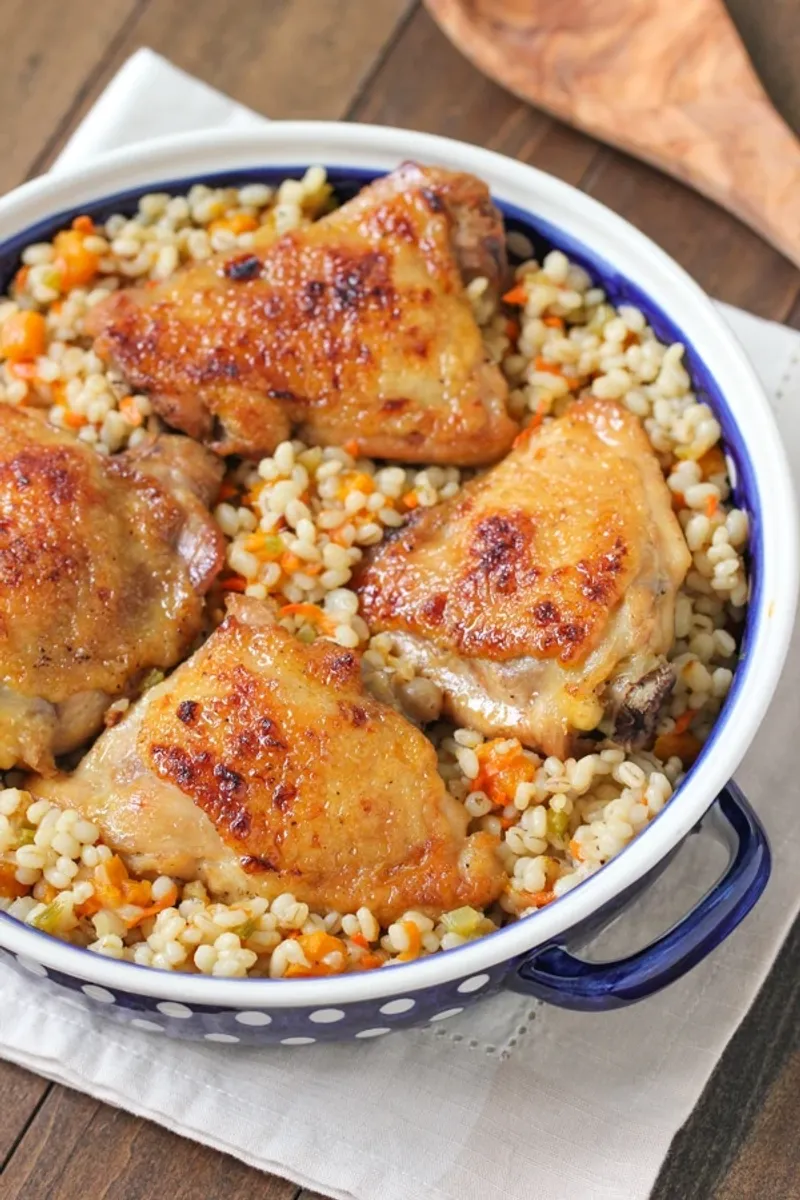 Chicken Barley Casserole