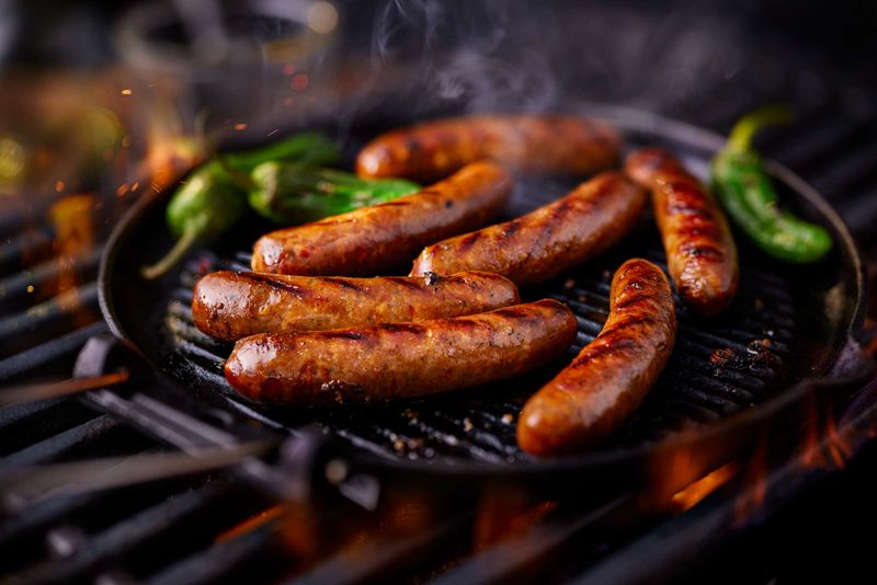 Merguez Sausages with Chermoula
