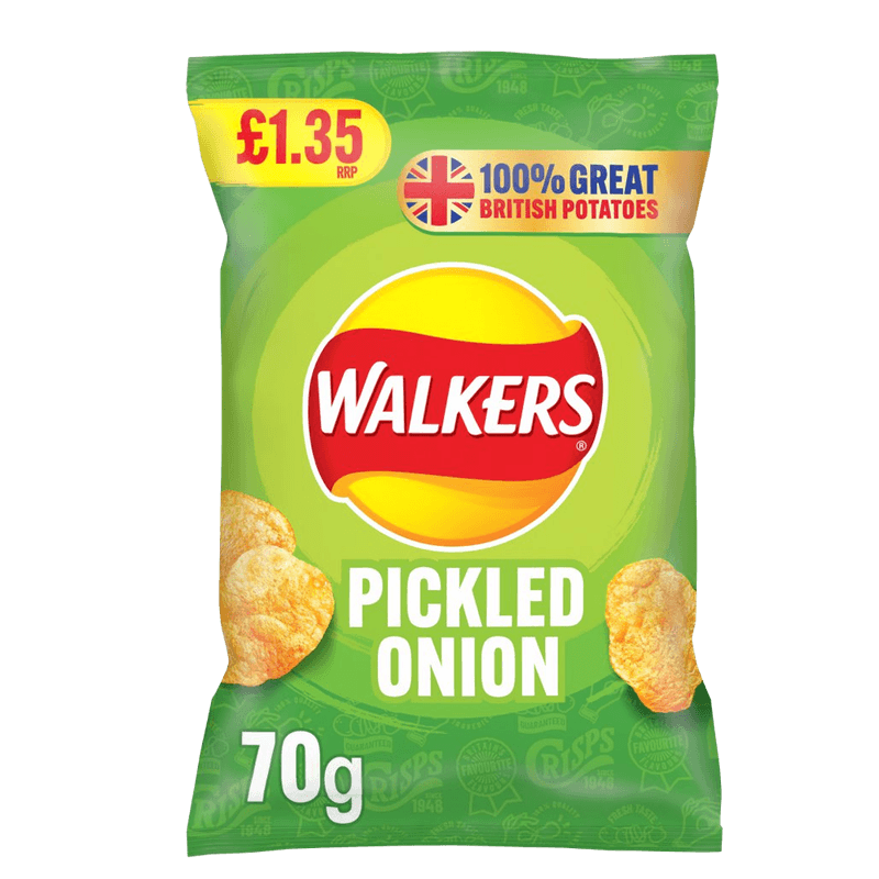 Pickled Onion Crisps