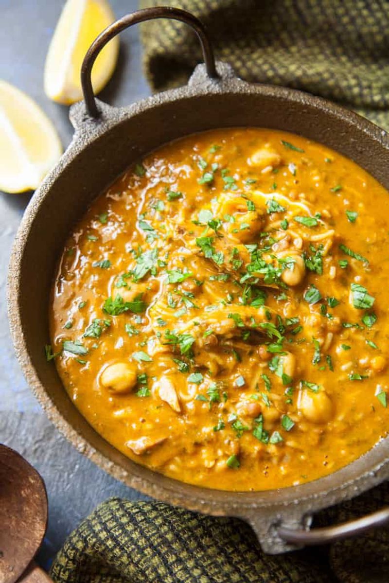 Lamb and Chickpea Harira Soup