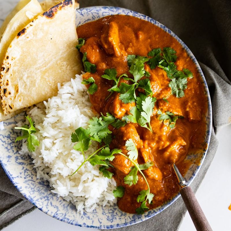 Butter Chicken with Basmati Rice