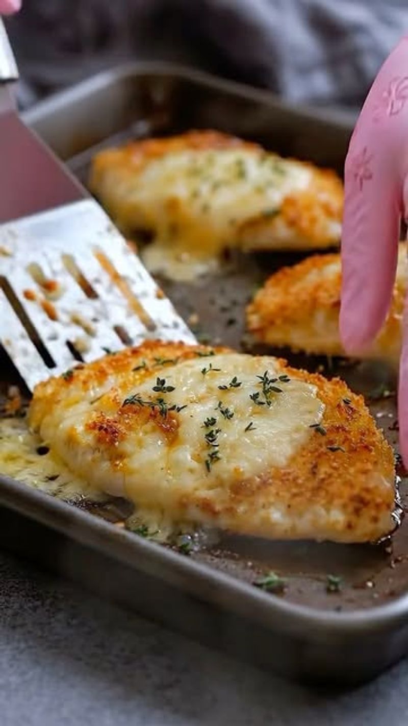 Cheesy Baked Chicken Breast
